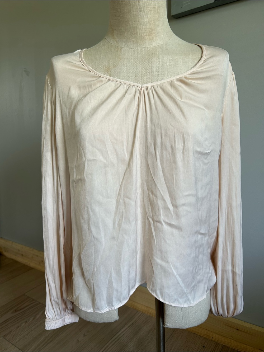 Maurices Pale Pink Long Sleeve